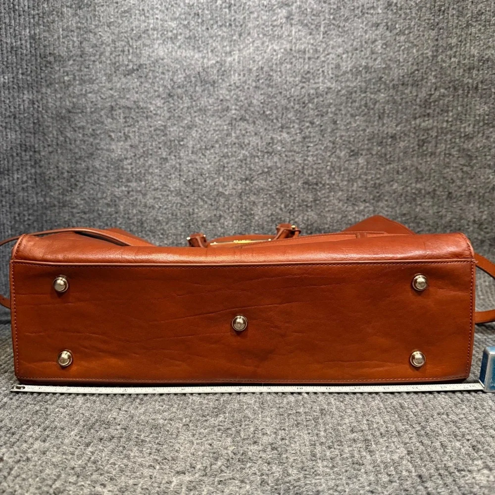 Brahmin Leather Briefcase Lrg 16
